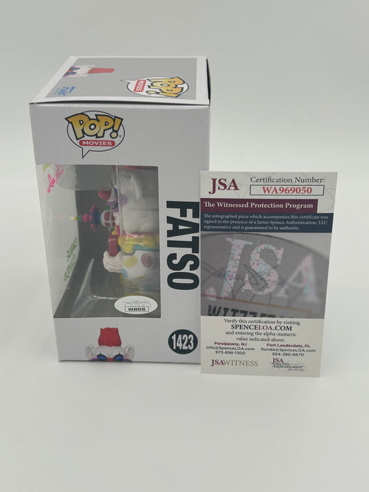 Chiodo Bros Signed Fatso "Killer Klowns From Outer Space" #1423 Funko Pop! Vinyl Figure (JSA Witnessed)