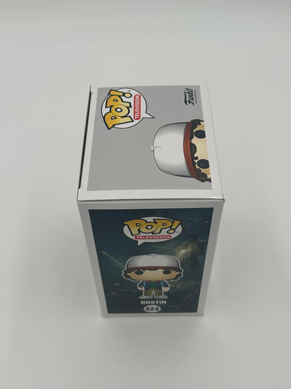 Gaten Matarazzo Signed Dustin "Stranger Things" #424 Funko Pop! Vinyl Figure (JSA)