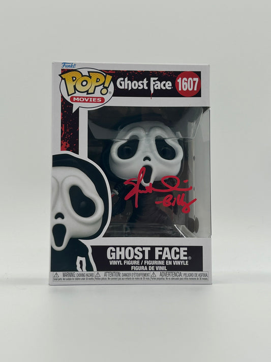 Skeet Ulrich Signed And Inscribed "Billy" Ghostface "SCREAM" #1607 Funko Pop! Vinyl Figure (JSA Witnessed)