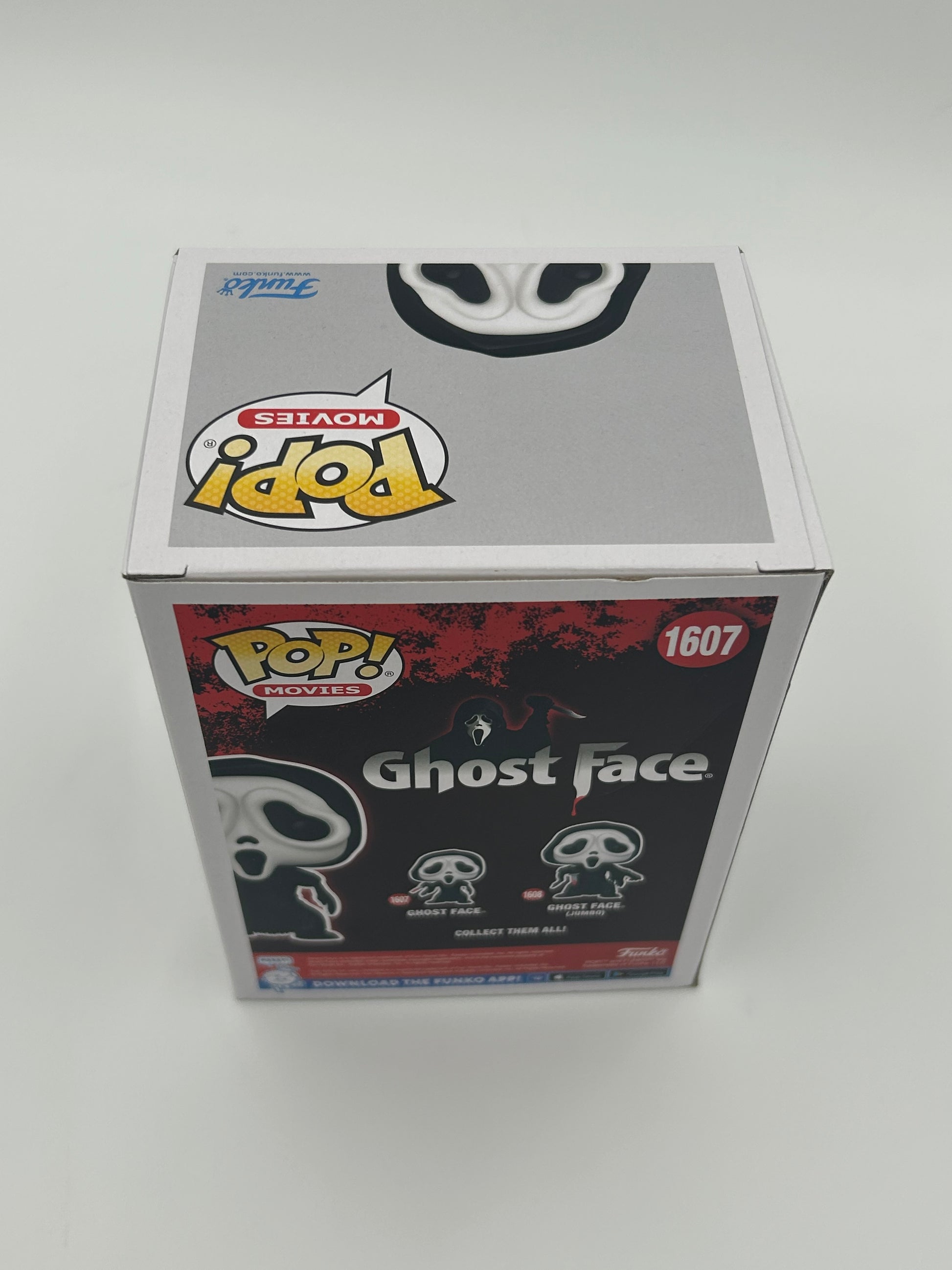 Photo of Skeet Ulrich Signed And Inscribed "Billy" Ghostface "SCREAM" #1607 Funko Pop! Vinyl Figure (JSA Witnessed) at InkedAuction.com.