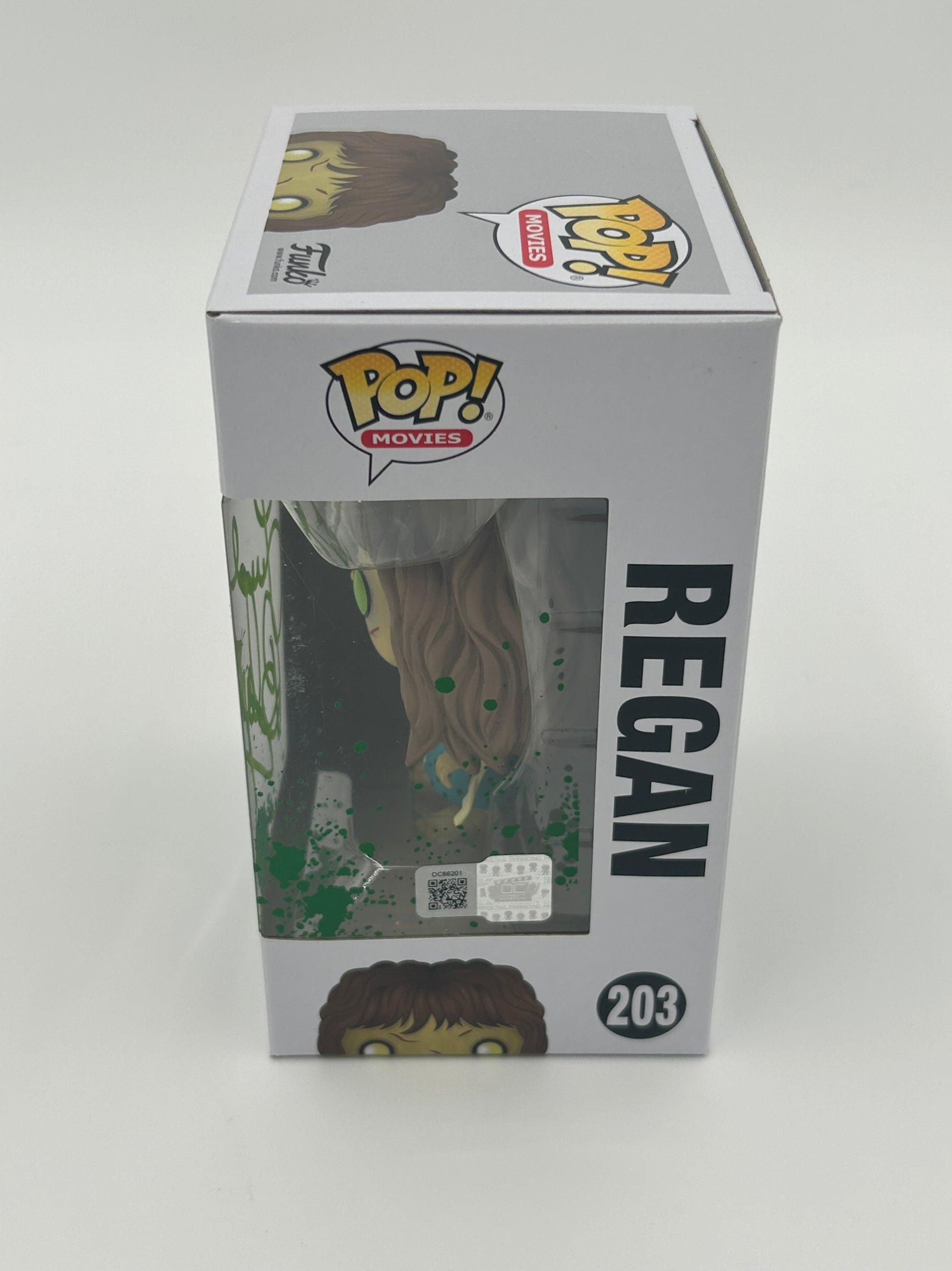 Photo of Linda Blair Signed Regan "The Exorcist" #203 Funko Pop! Vinyl Figure (OC Celebrity Marketing) at InkedAuction.com.