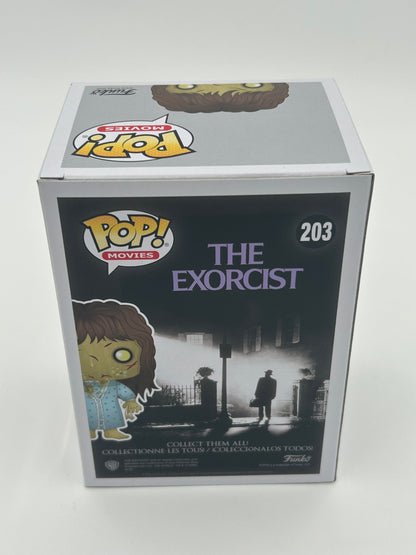 Linda Blair Signed Regan "The Exorcist" #203 Funko Pop! Vinyl Figure (OC Celebrity Marketing)