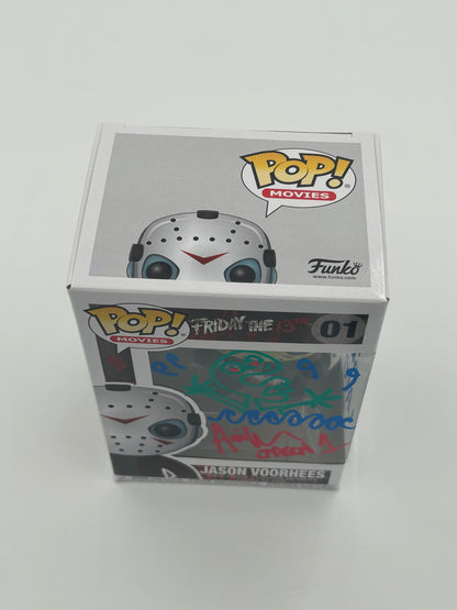 Ari Lehman Signed, Drawing, And Inscribed "The Boy In The Lake" Jason Voorhees "Friday The 13th" #01 Funko Pop! Vinyl Figure (JSA) (See Description)