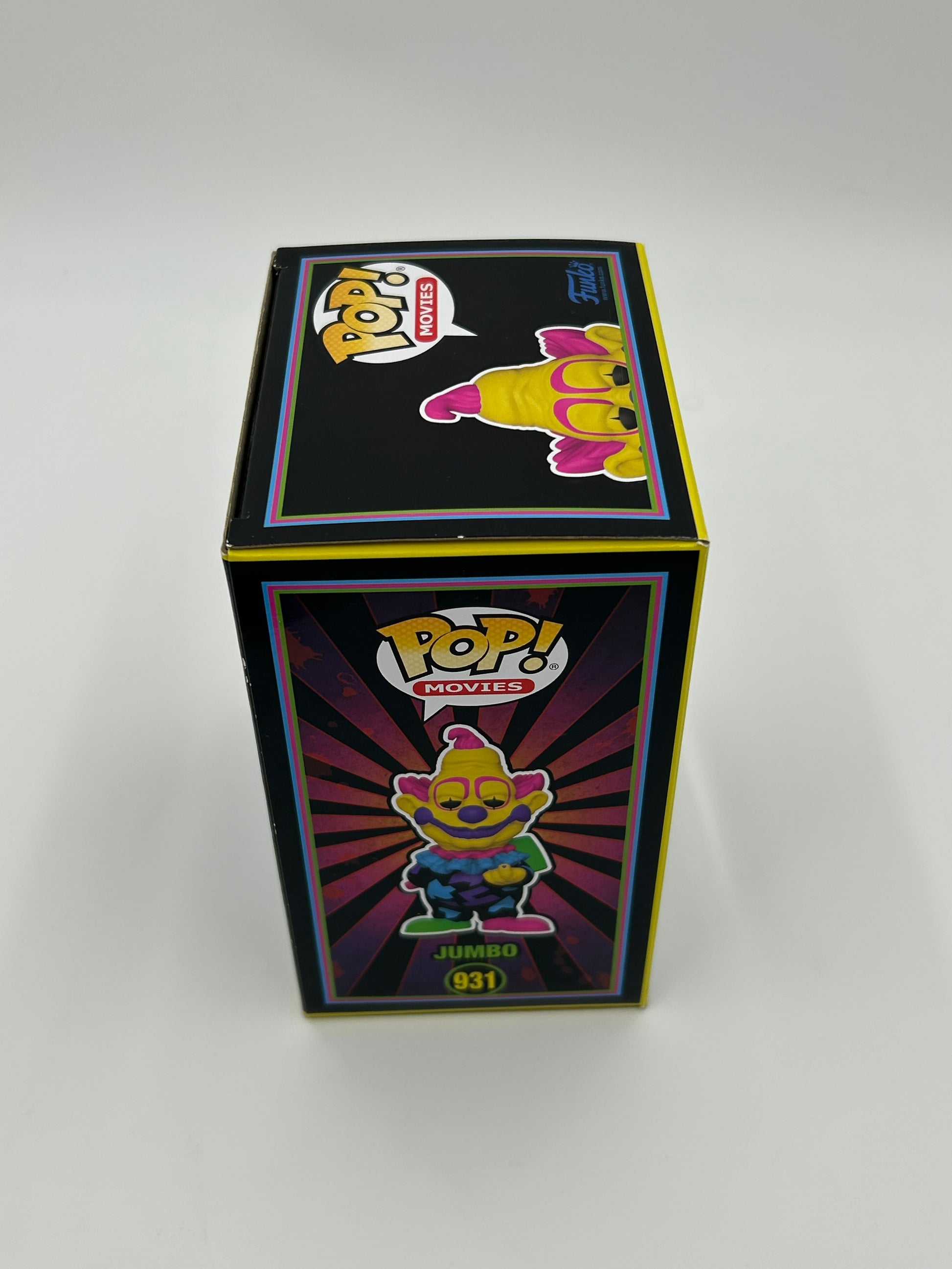 Photo of Chiodo Bros Signed Jumbo "Killer Klowns From Outer Space" #931 Funko Pop! Vinyl Figure (JSA Witnessed) at InkedAuction.com.