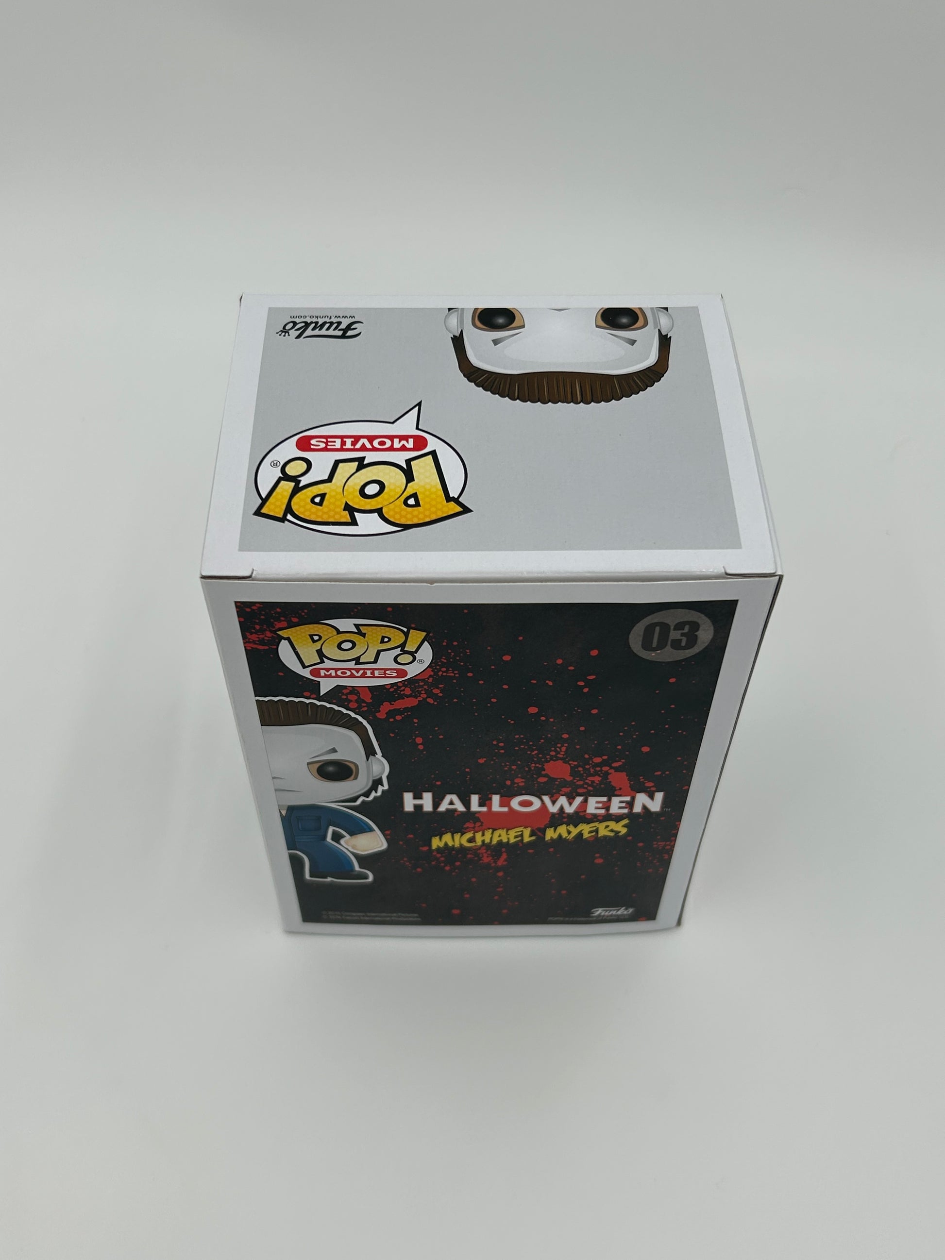 Photo of John Carpenter Signed Michael Myers "Halloween" #03 Funko Pop! Vinyl Figure (JSA) at InkedAuction.com.