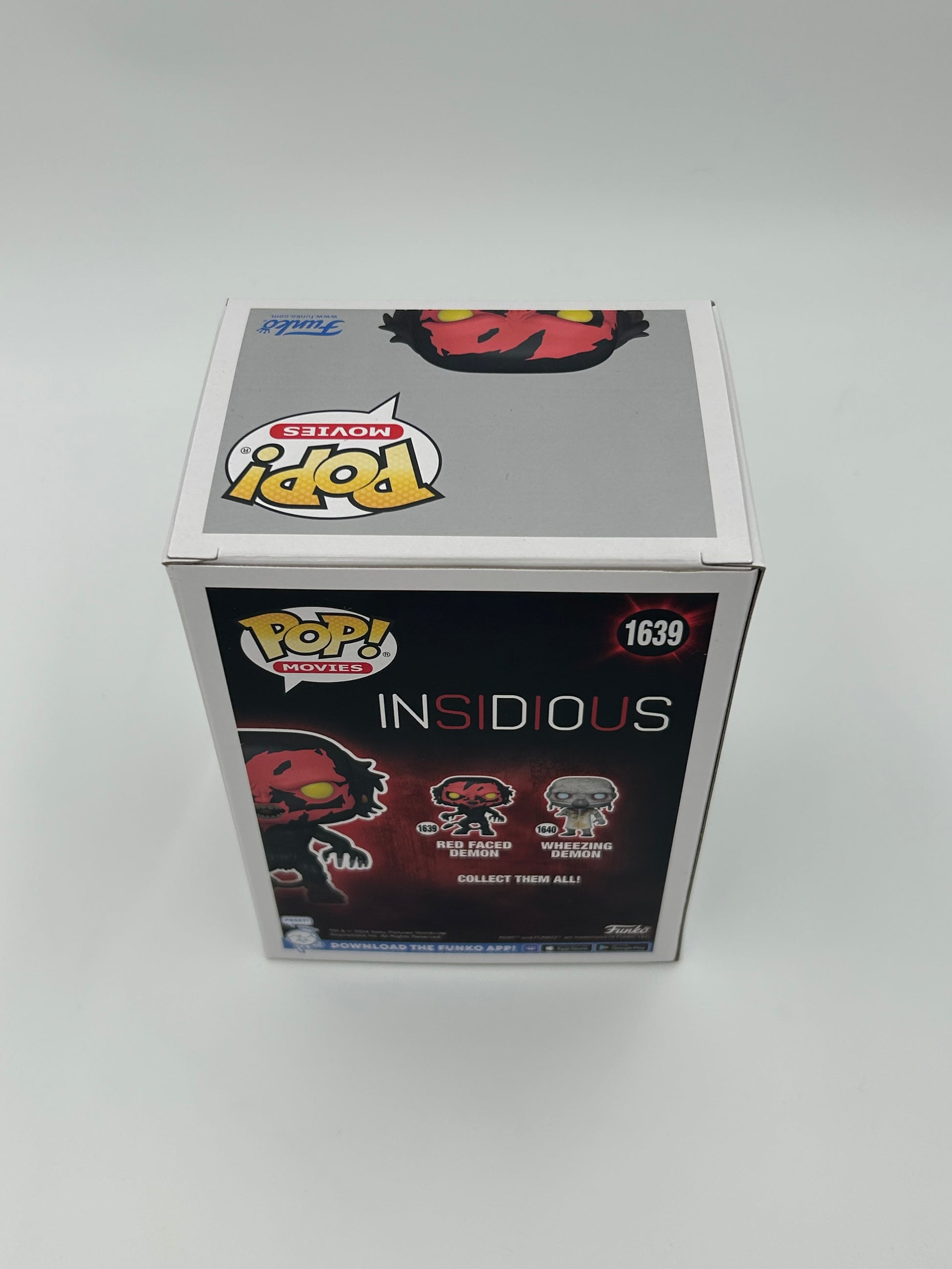 Photo of Joseph Bishara Signed Red Faced Demon "Insidious" #1639 Funko Pop! Vinyl Figure (JSA Witnessed) (See Description) at InkedAuction.com.