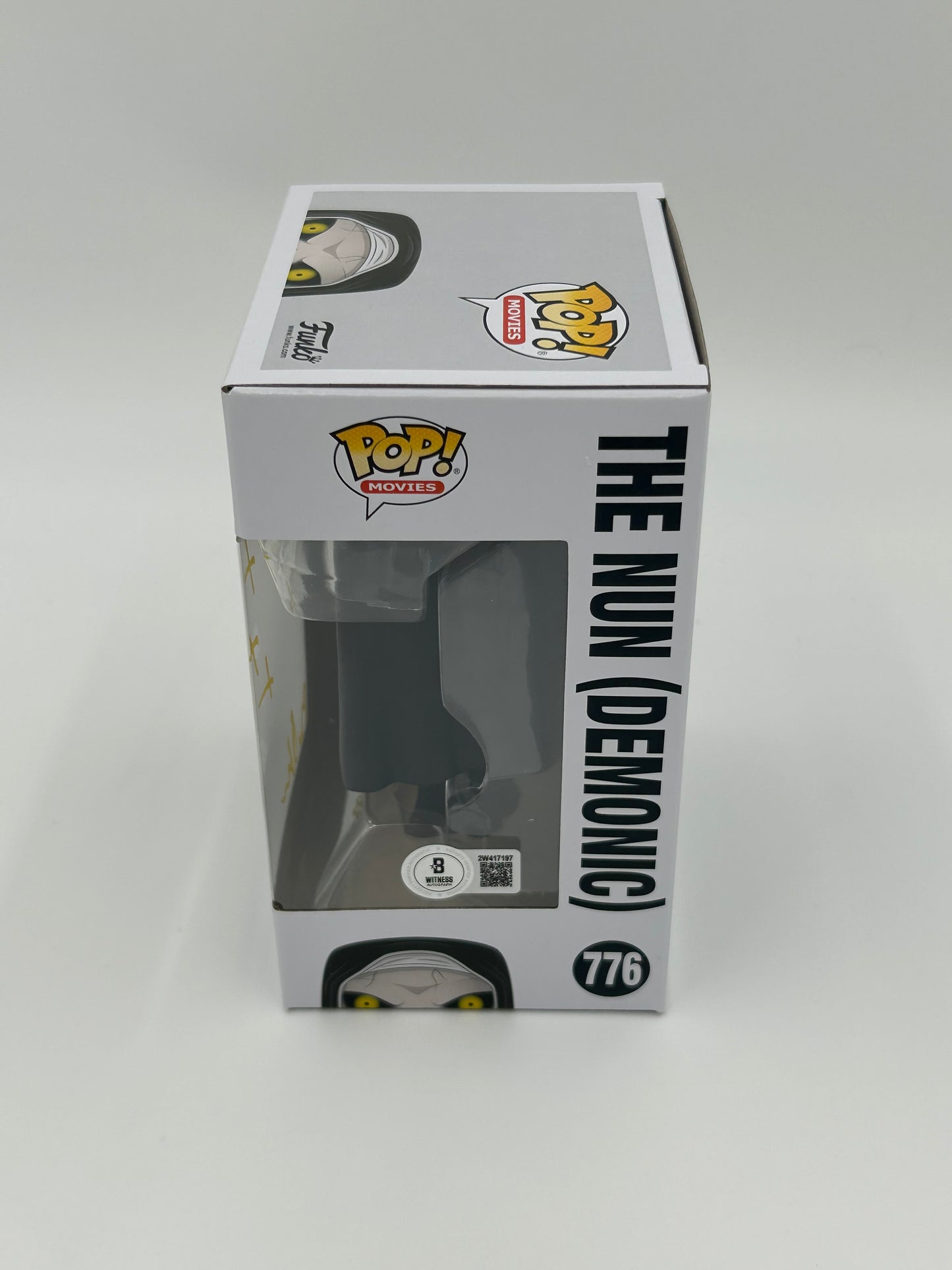 Bonnie Aarons Signed The Nun (Demonic) "The Nun" #776 Funko Pop! Vinyl Figure (Beckett Witnessed)