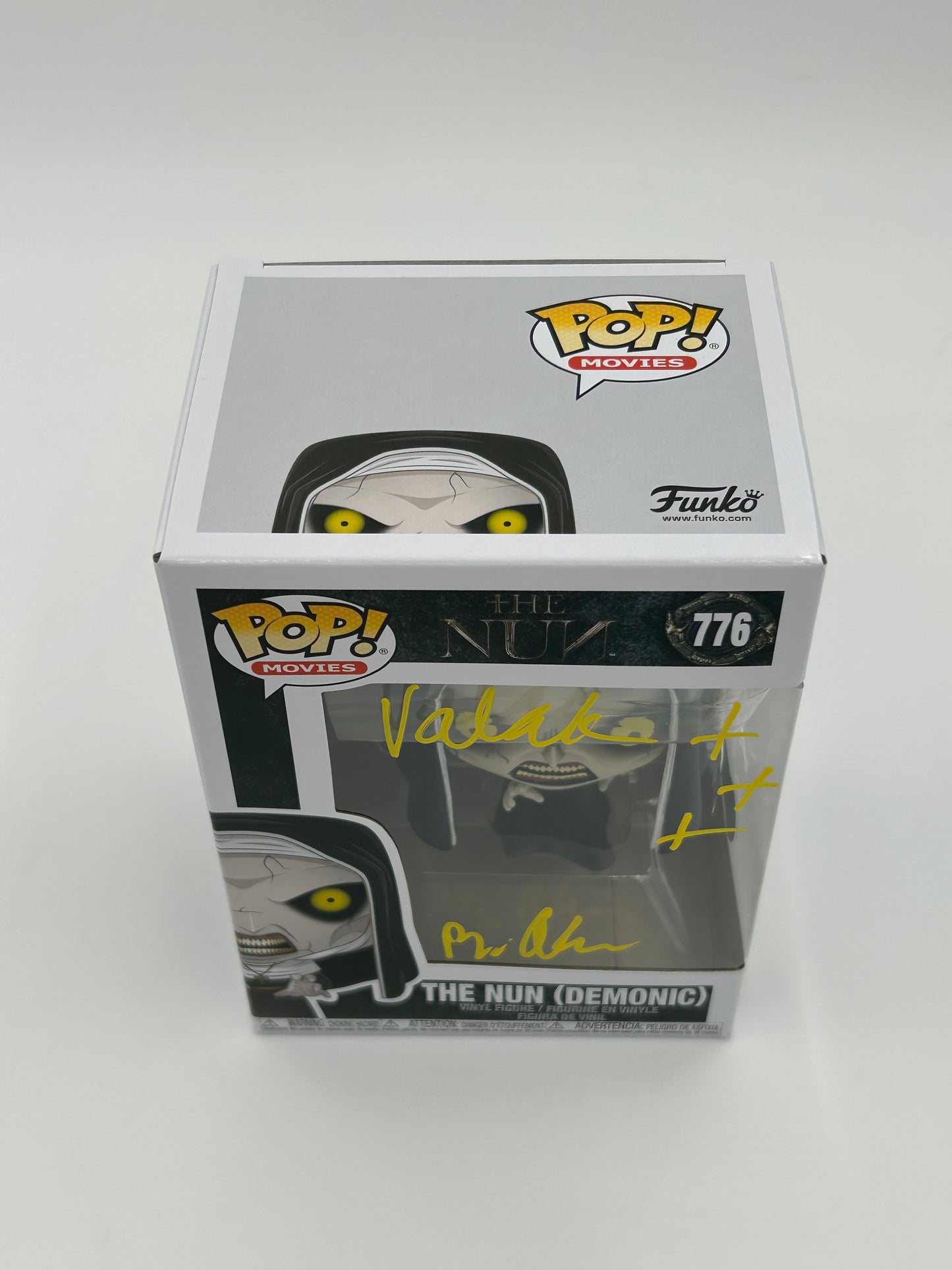 Bonnie Aarons Signed The Nun (Demonic) "The Nun" #776 Funko Pop! Vinyl Figure (Beckett Witnessed)