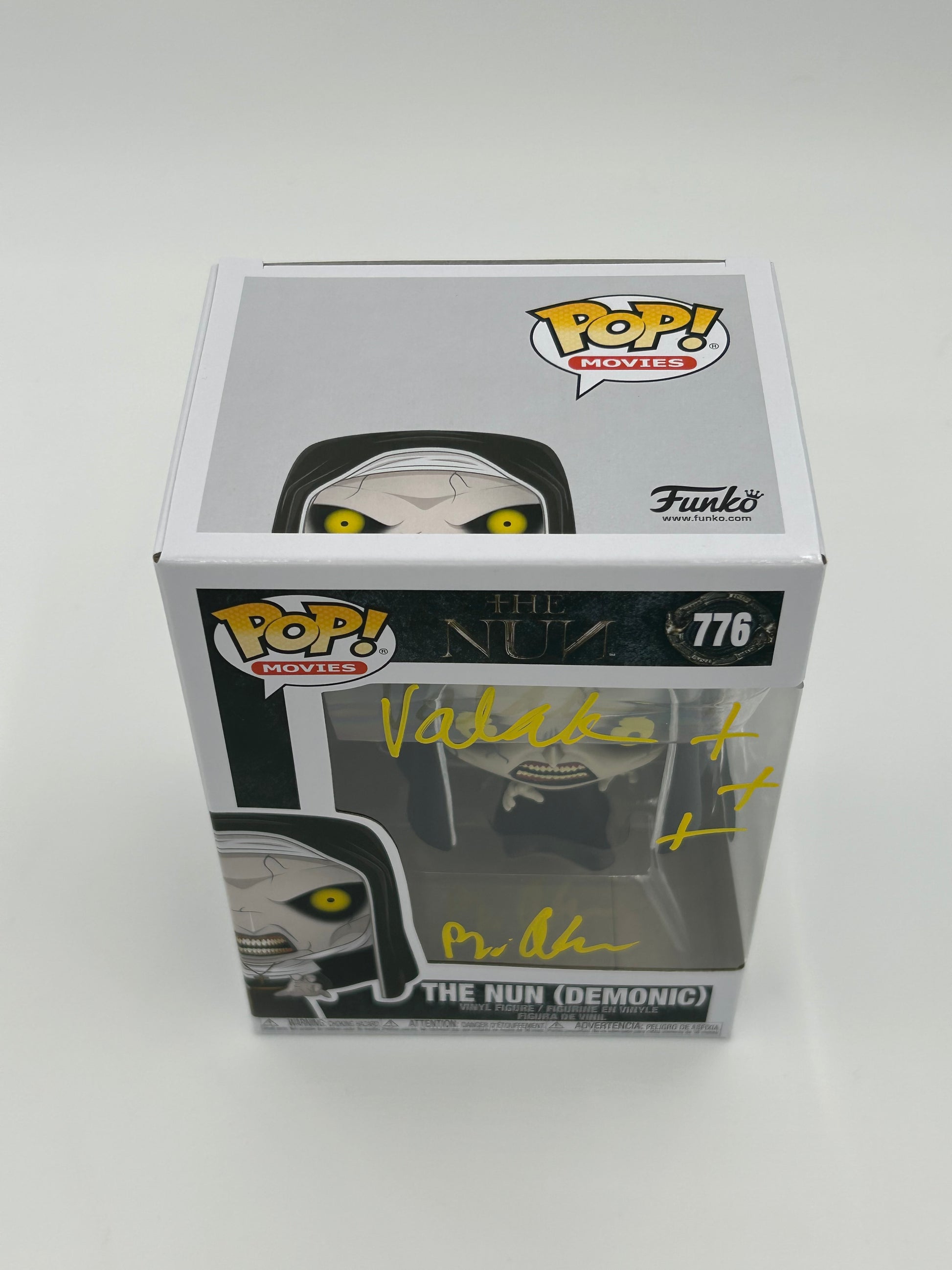 Photo of Bonnie Aarons Signed The Nun (Demonic) "The Nun" #776 Funko Pop! Vinyl Figure (Beckett Witnessed) at InkedAuction.com.