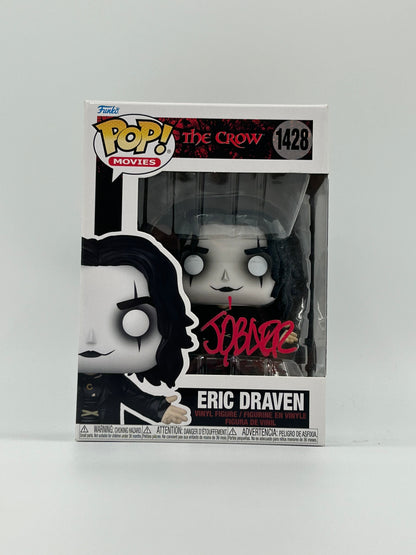 James O'Barr Signed Eric Draven "The Crow" #1428 Funko Pop! Vinyl Figure (Beckett)