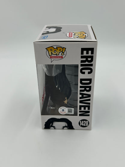 James O'Barr Signed Eric Draven "The Crow" #1428 Funko Pop! Vinyl Figure (Beckett)