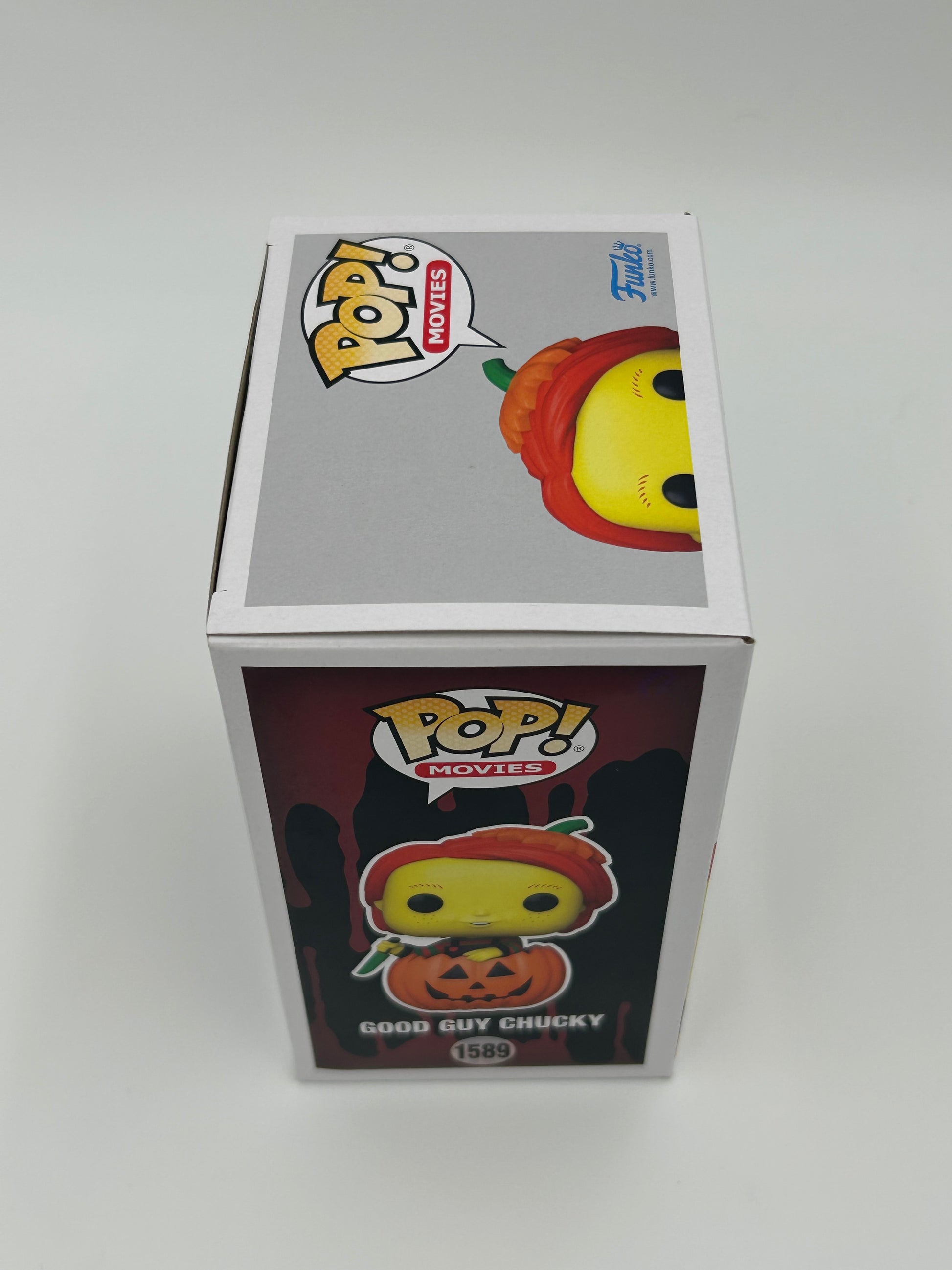 Photo of Alex Vincent Signed And Inscribed "Friends 'Til The End" Good Guy Chucky "CHUCKY" #1589 Funko Pop! Vinyl Figure (JSA) at InkedAuction.com.