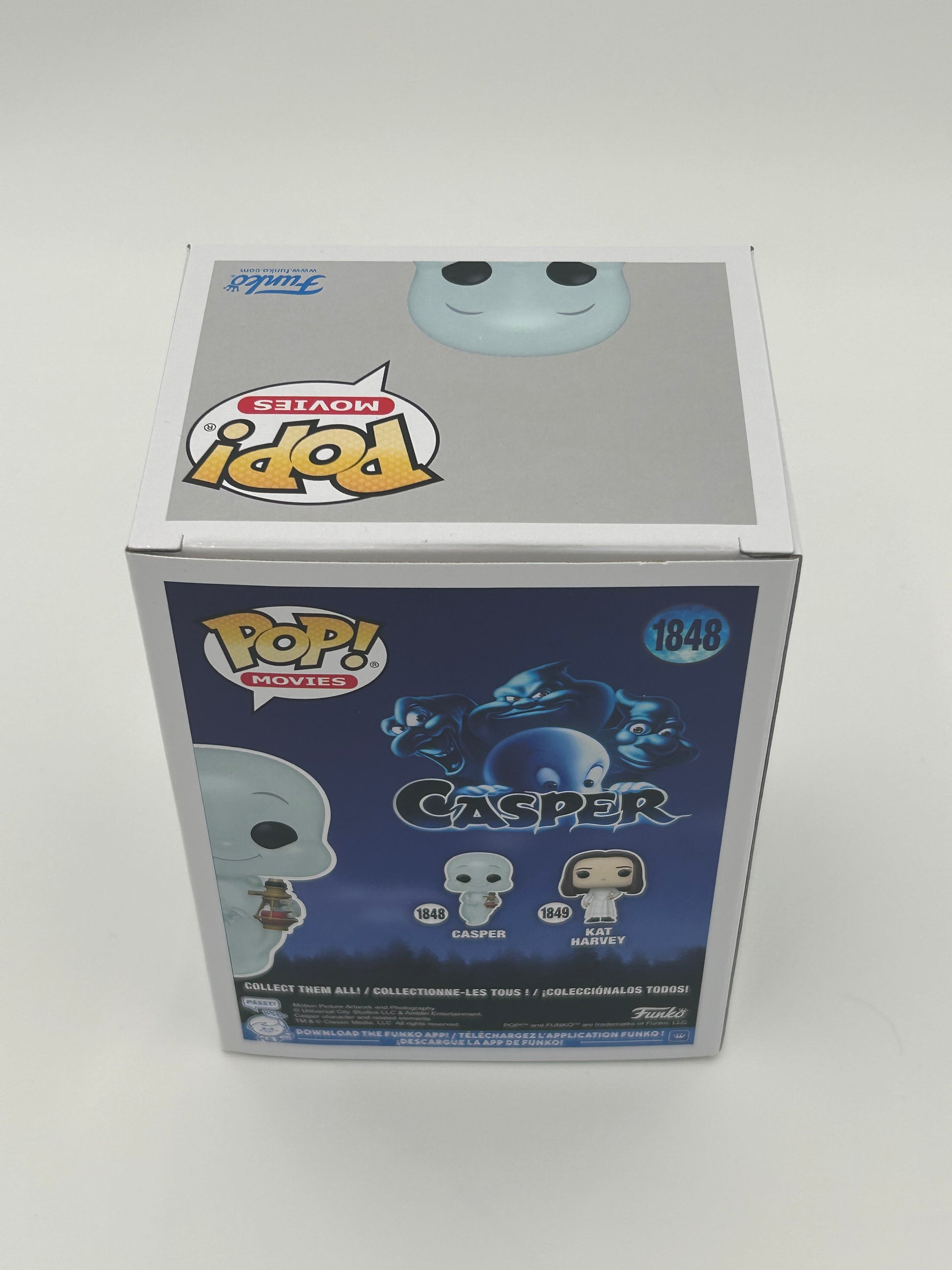 Photo of Devon Sawa Signed And Inscribed "Casper" Casper "Casper" #1848 Funko Pop! Vinyl Figure (Beckett Witnessed) at InkedAuction.com.