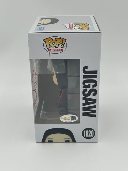Darren Lynn Bousman Signed and Inscribed "Game Over" "Director" Jigsaw "SAW" #1820 Funko Pop! Vinyl Figure (JSA Witnessed)