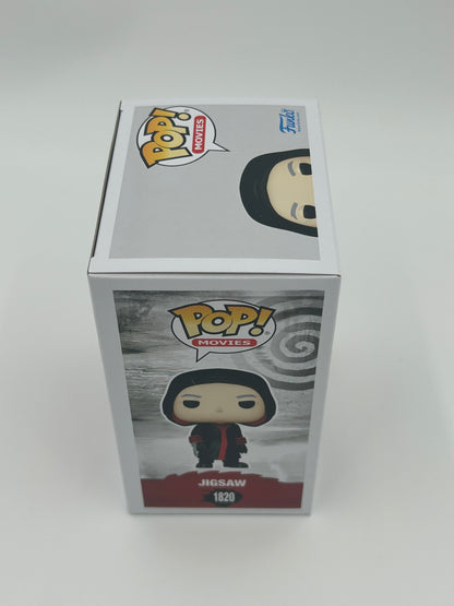 Darren Lynn Bousman Signed and Inscribed "Game Over" "Director" Jigsaw "SAW" #1820 Funko Pop! Vinyl Figure (JSA Witnessed)