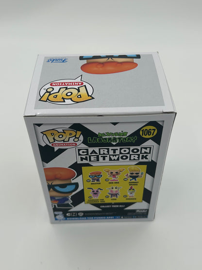 Candi Milo Signed, Sketch, And Inscribed "Dexter" Dexter "Cartoon Network" #1067 Funko Pop! Vinyl Figure (JSA)