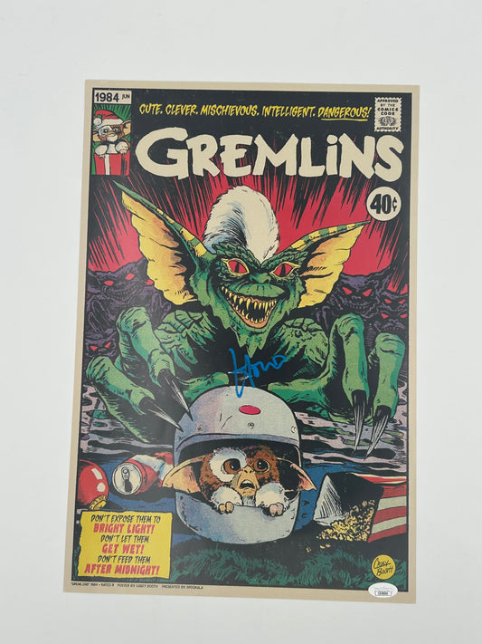 Howie Mandel Signed "Gremlins" 12x18 Poster (JSA)