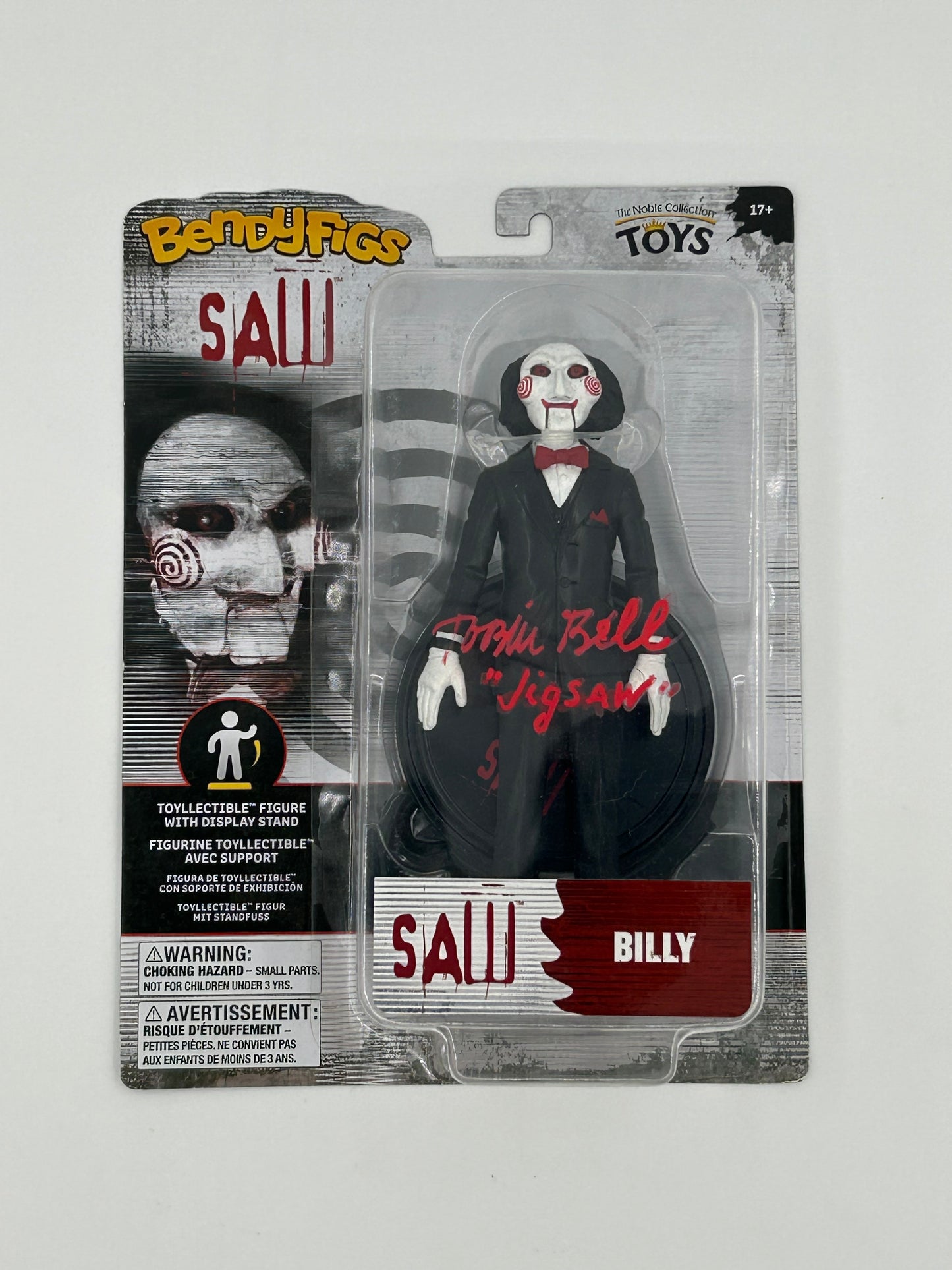Tobin Bell Signed Figure Inscribed "Jigsaw" (Beckett Witnessed) (See Description)