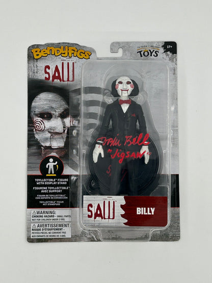 Tobin Bell Signed Figure Inscribed "Jigsaw" (Beckett Witnessed) (See Description)